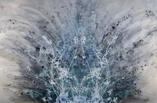 Snow Day No. 2 | Paintings by Cara Enteles Studio | Walker Fine Art in Denver