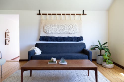 Peanut | Macrame Wall Hanging in Wall Hangings by Keyaiira | leather + fiber | Artist Studio in Santa Rosa