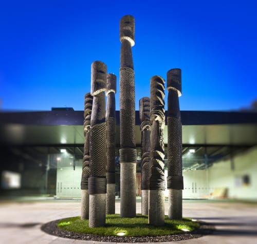 Pou Tu Te Rangi | Public Sculptures by Chris Bailey