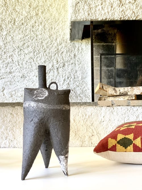 Flaske. Hand build Ceramics | Interior Design by Hilde Mjolsnes Ceramics