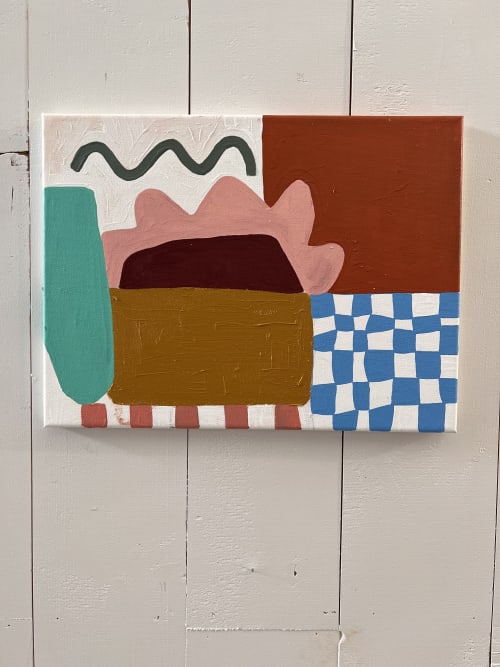 Reverb On | Oil And Acrylic Painting in Paintings by Coby Starck