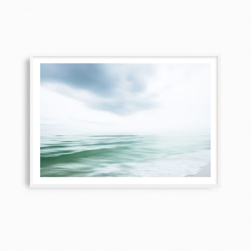 "Emerald Coast" beach photography print, Florida wall art | Photography by PappasBland