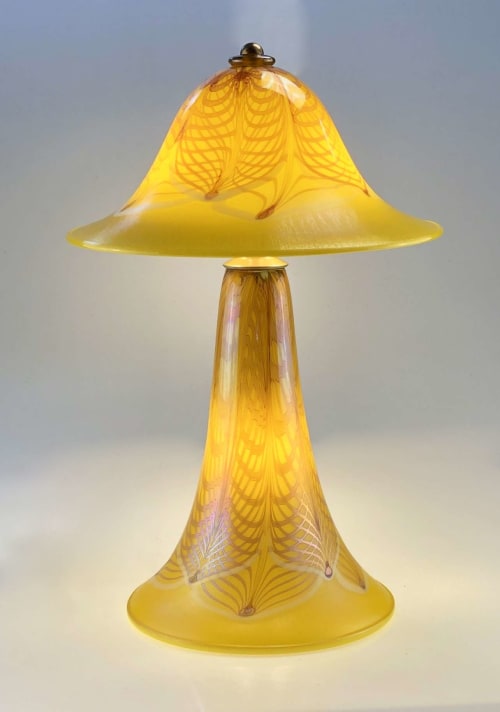 Lemon Double Decorated | Table Lamp in Lamps by Rick Strini