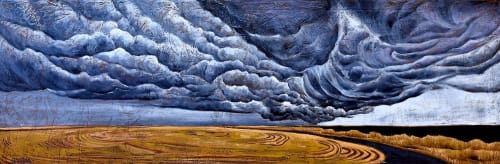 Storm Painting | Paintings by Jennifer Cavan