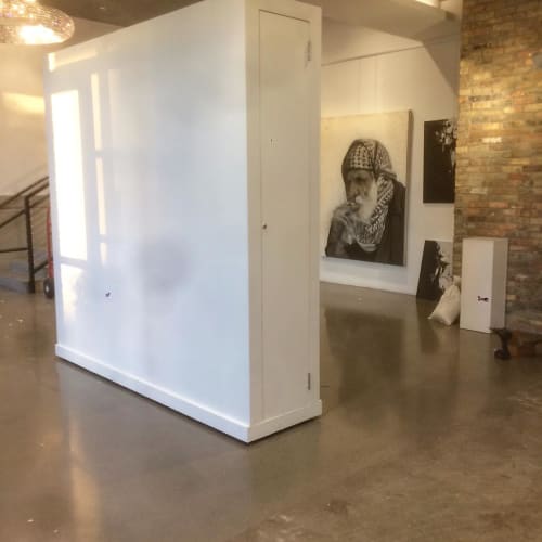 Mobile Gallery Walls | Furniture by Phoenix Toothpick Co | Green Leaf Arts District in Phoenix