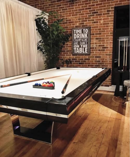 Shelton billiard table | Furniture by SWAIM