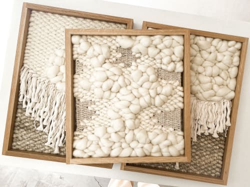 Framed Woven Panel no.9 | Wall Hangings by FIBROUS | The Line Hotel in Austin