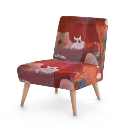 Matisse the Cat | Chairs by Kelly Frederick Mizer