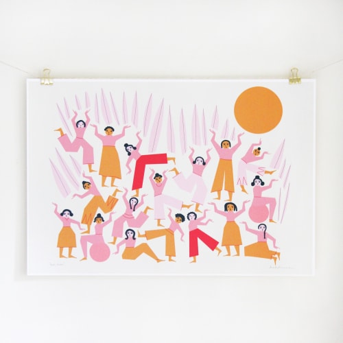We Rise Art Print | Prints by Leah Duncan
