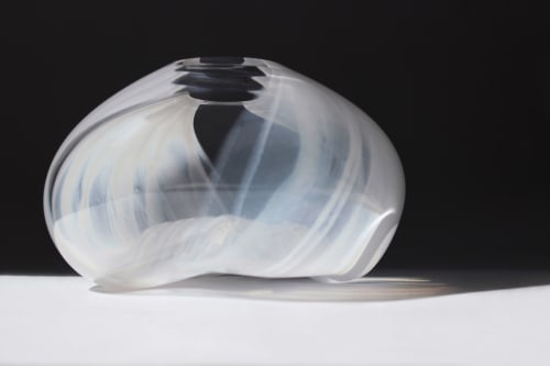 CALM Sculptural Object & Vase | Vases & Vessels by BAIBA GLASS