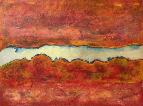 Durga | Oil And Acrylic Painting in Paintings by Ingrid Oliphant