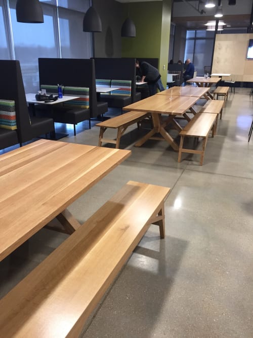 Bespoke Tables and Benches | Tables by Goebel & Co. Furniture | Bunge North America Inc. in Chesterfield