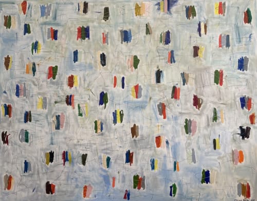 Cadence of Colors — Large Original Abstract Painting | Paintings by Marcus Bacher