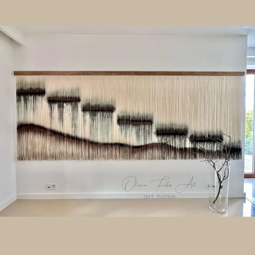 Extra Large Wall Art Macrame-Zorke 41 | Tapestry in Wall Hangings by Olivia Fiber Art