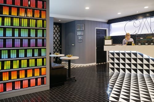 Interior Design | Interior Design by AAmp Studio | Compartes Chocolatier Melrose Place in Los Angeles