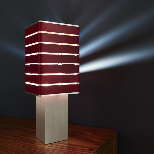 Exigen by Mnima. Table Light Sculpted from Solid Aluminum. | Table Lamp in Lamps by mnima