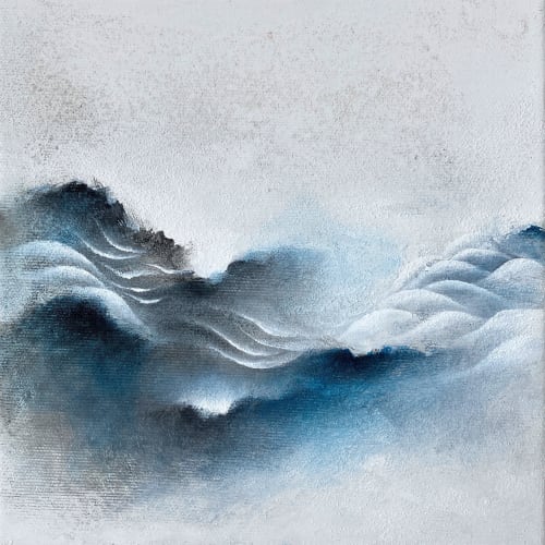 Your hand upon my chest #3 | Oil And Acrylic Painting in Paintings by Francesca Borgo