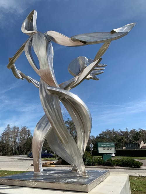 Sculpture | Public Sculptures by Michael Young Sculpture | Carrollwood Cultural Center in Tampa