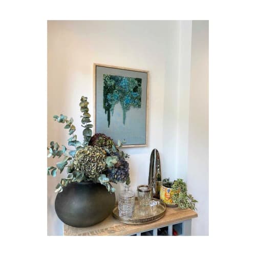 Abstract Ocean Fiber Art | Art & Wall Decor by Helen D Wilde - Ovo Bloom