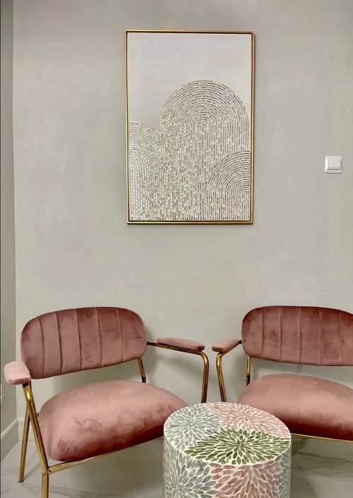 Golden Arches wall decoration | Mixed Media by Julia Gorbunova | Nizhni in Nizhny Novgorod