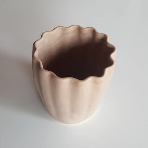 Guided by the Butterfly I | Vases & Vessels by KRAY Studio by Rita Kettaneh
