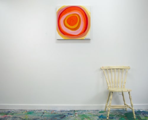 All of the Colors: Red | Paintings by Claire Desjardins