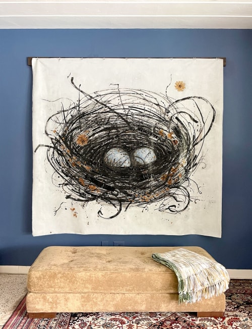 "Nest, 1" | Paintings by Alette Simmons-Jimenez