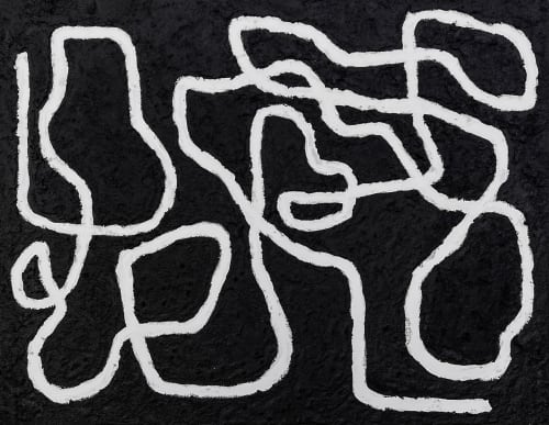 MORPHIC v. II - Mixed Media Painting 34"x44" | Paintings by PAR  KER made