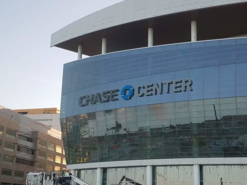 Chase Center | Signage by Jones Sign Company