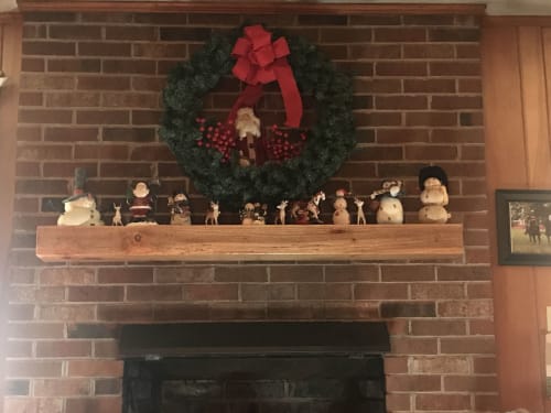 Fire Place Remodel | Fireplaces by Carolina Bowl and Beam