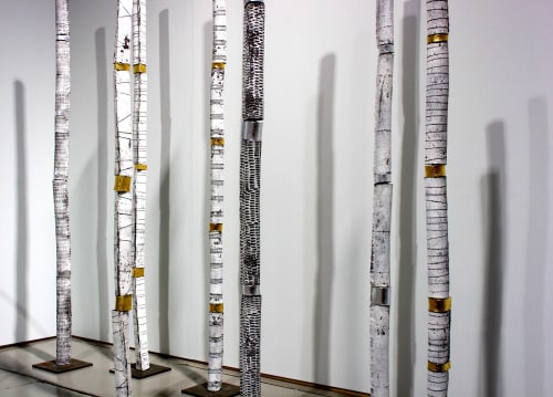 Traces | Public Sculptures by Naja Utzon Popov | Saks Fifth Avenue in New York