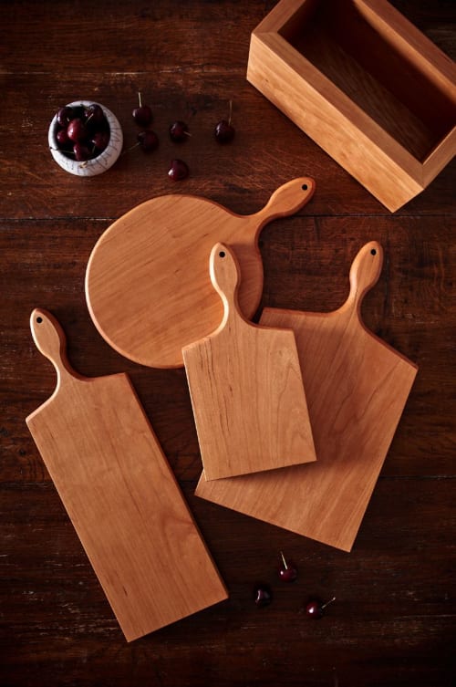 Barton Collection of chopping & serving boards | Utensils by CHARLIE CAFFYN FURNITURE