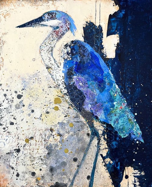 Along The Edges | Mixed Media by Shelli Walters Studio