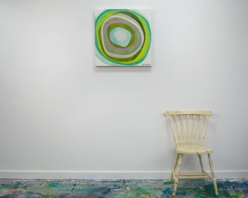All of the Colors: Green | Paintings by Claire Desjardins