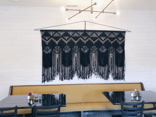 Geo | Macrame Wall Hanging by Creations By Jbann | Frost Me Sweet Bistro & Bakery in Richland
