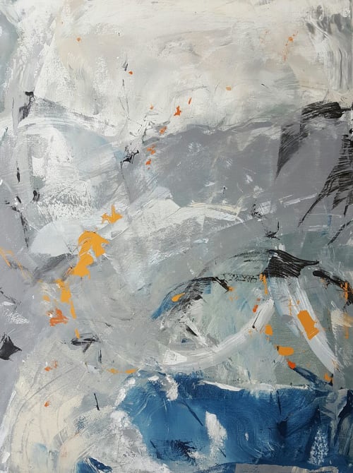 Surf's Play | Oil And Acrylic Painting in Paintings by Twyla Gettert