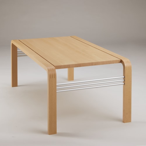 CURVEiture Wood Coffee Table II | Tables by Carol Jackson Furniture