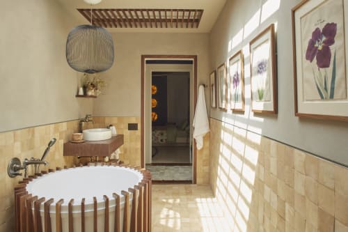 Vox Oval Vessel Bathroom Sink and Artifacts Gentleman's Faucet | Water Fixtures by Kohler | SF Decorator Showcase 2019 in San Francisco