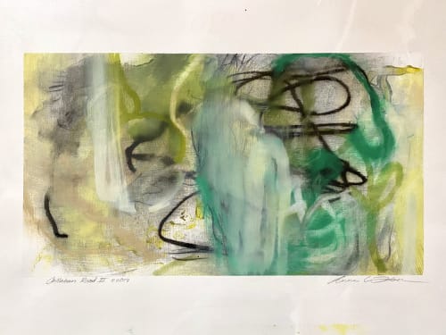 Callahan Road III | Oil And Acrylic Painting in Paintings by Anne C. Faber