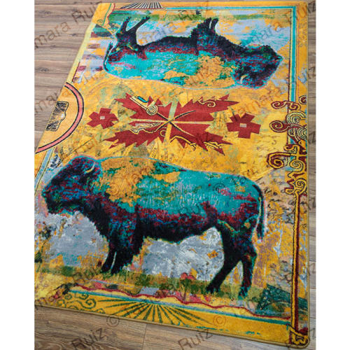 Golden Buffalo | Rugs by Tamara Ruiz