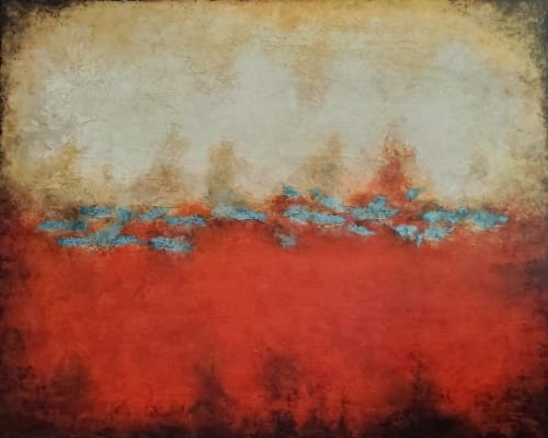 Vermillion Sunset | Paintings by Liz Johnston