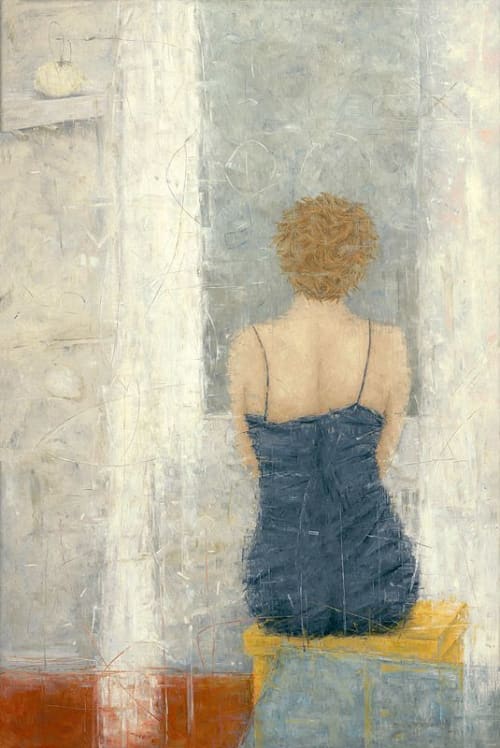 Erica Hopper "T/XOXO" | Oil And Acrylic Painting in Paintings by YJ Contemporary Fine Art | YJ Contemporary Fine Art in East Greenwich