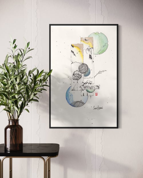 Framework No. 2 Art Print 35in X 53in | Prints by Sean Cottman