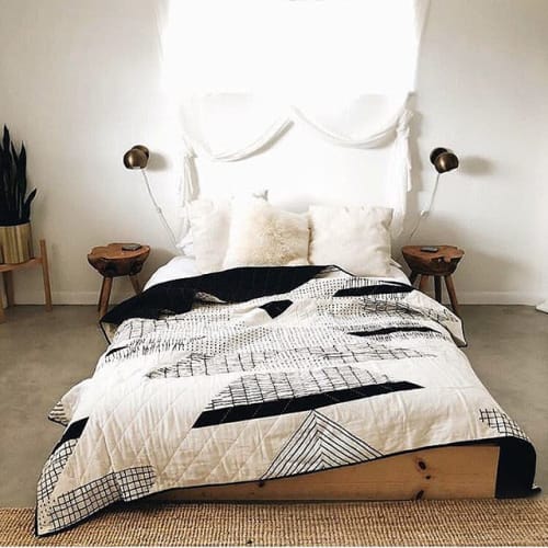 Little Korboose x Vacilando Quilting Collab Quilt | Linens & Bedding by Vacilando Studios | Casa Joshua Tree in Joshua Tree