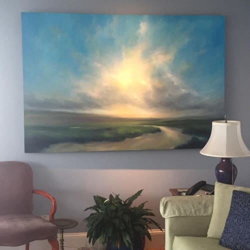 All Roads | Oil And Acrylic Painting in Paintings by Joanne Parent Art