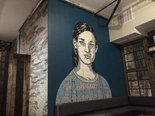Mural for Elixr | Murals by Jason Andrew Turner | Elixr Coffee Roasters in Philadelphia