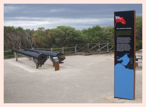 Interpretation Design and Signages | Signage by Studio Tweed | Point Nepean National Park in Portsea