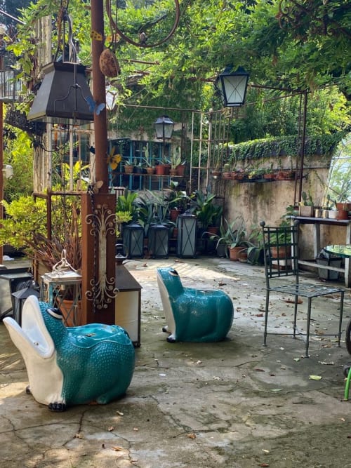 Fauna 08 BLUE | Accent Chair in Chairs by Bronzetto