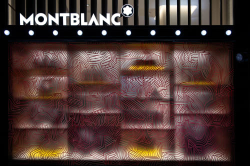 Montblanc Barcelona | Murals by David Paul Kay
