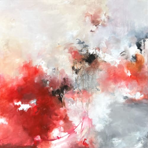 Caldera | Oil And Acrylic Painting in Paintings by Nicholas Kriefall